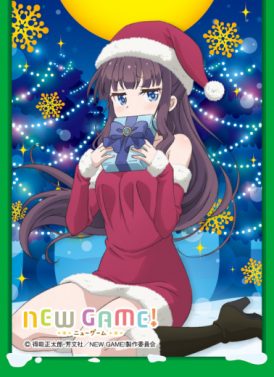 きゃらスリーブコレクションマットシリーズ　NEW GAME!　滝本ひふみ(サンタ)(No.MT305)